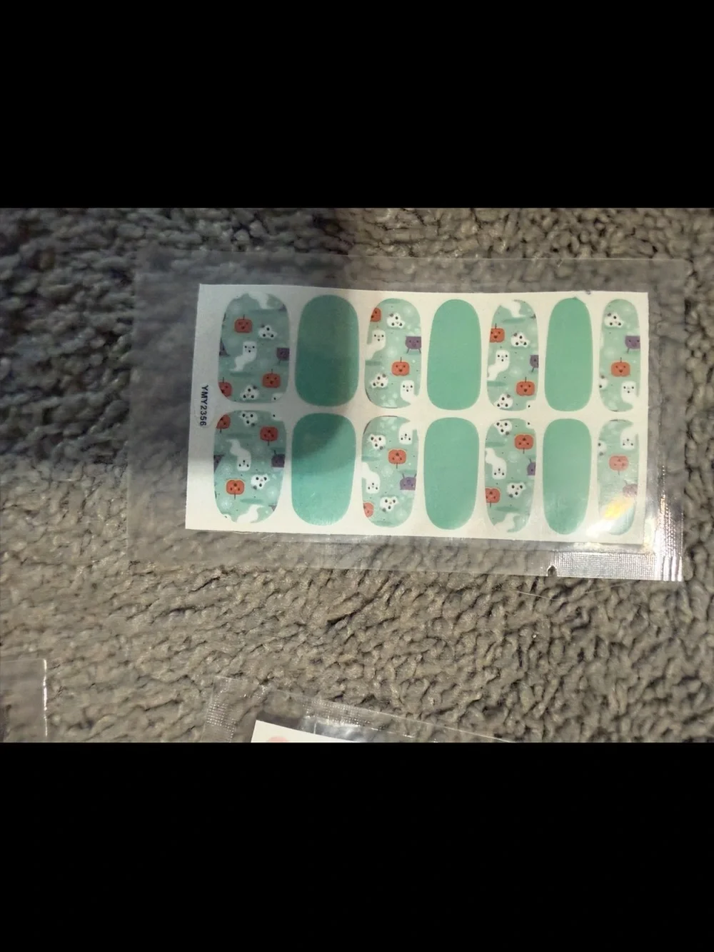 $2 Halloween Ghost & Pumpkin Nail Wraps $2 WITH ANY $10 ORDER OR MORE